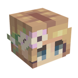 Orange skin: head render