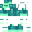Blue skin: raw texture render
