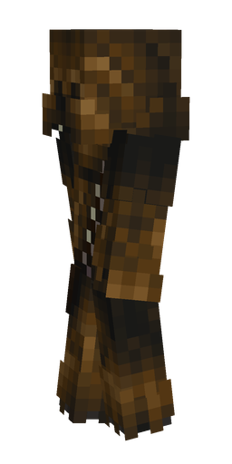 Black skin: body, left side render