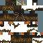 Black skin: raw texture render