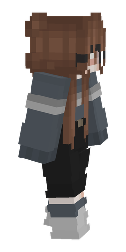 Black skin: body, right side render