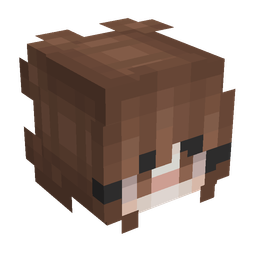 Black skin: head render