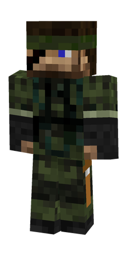 Black skin: body, front render