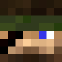 Black skin: face render