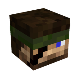 Black skin: head render