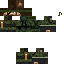 Black skin: raw texture render