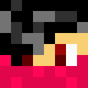 Black skin: face render
