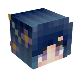 Blue skin: head render