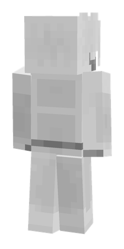 Slim skin: body, back render