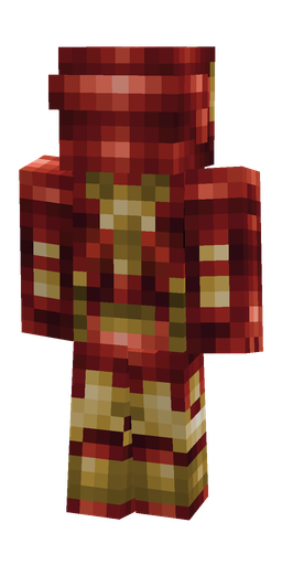 Brown skin: body, back render