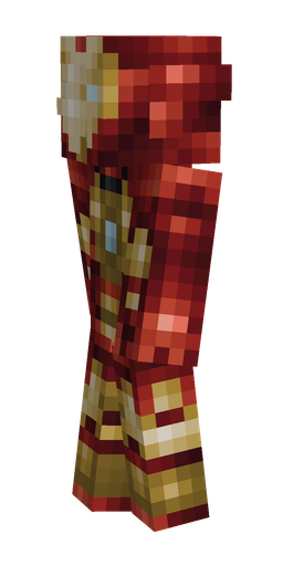 Brown skin: body, left side render