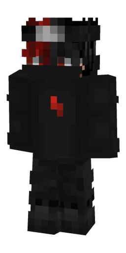 Black skin: body, front render