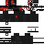 Black skin: raw texture render