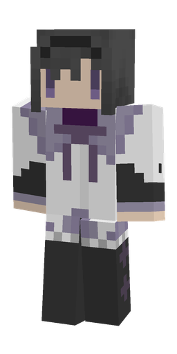 Black skin: body, front render