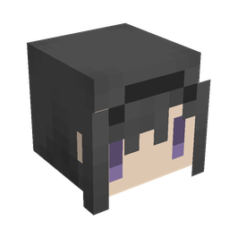 Black skin: head render