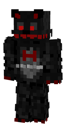 Black skin: body, front render
