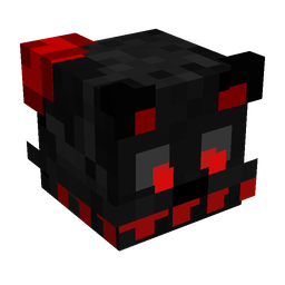 Black skin: head render