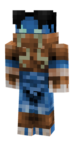 Black skin: body, front render