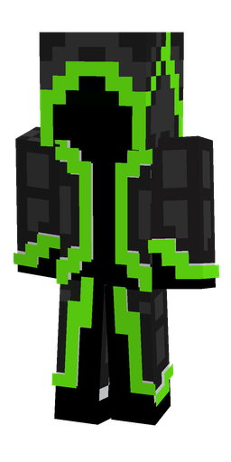 Black skin: body, front render