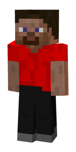 Black skin: body, front render