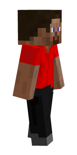 Black skin: body, right side render