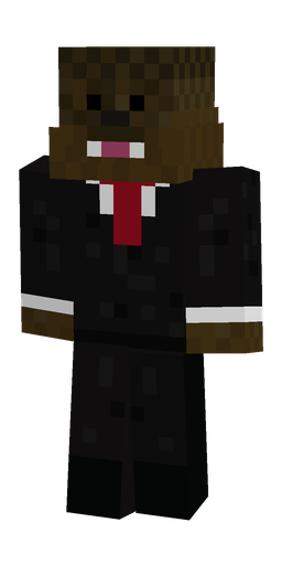 Black skin: body, front render