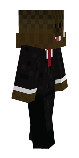 Black skin: body, right side render