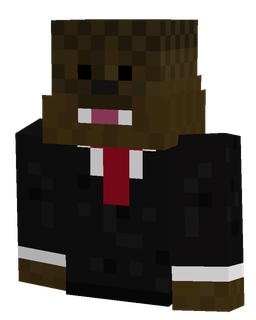Black skin: bust render