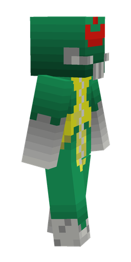 Gray skin: body, right side render
