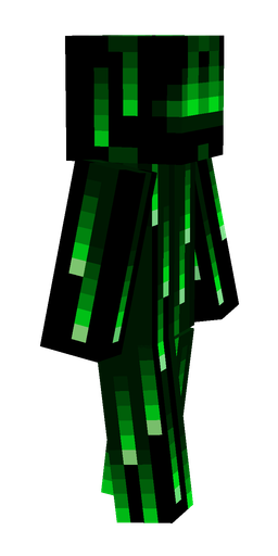 Black skin: body, right side render
