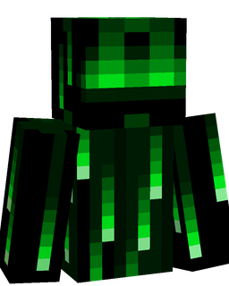 Black skin: bust render
