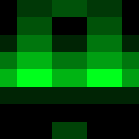 Black skin: face render