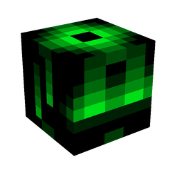 Black skin: head render