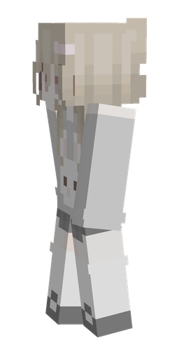 Orange skin: body, left side render