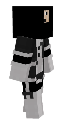 Black skin: body, right side render