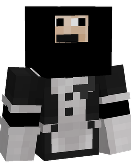 Black skin: bust render