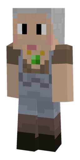 Dark skin: body, front render