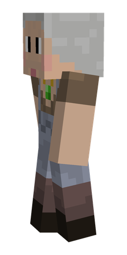 Dark skin: body, left side render