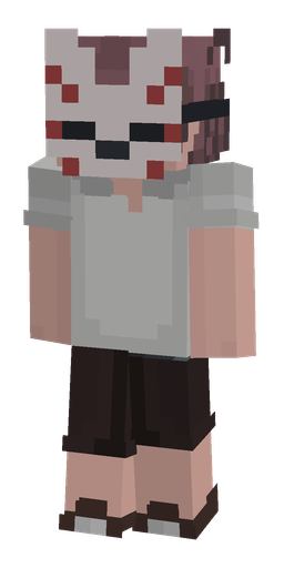 Gray skin: body, front render