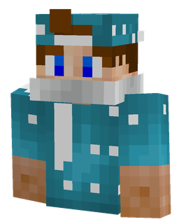 Blue skin: bust render