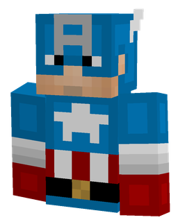 Blue skin: bust render