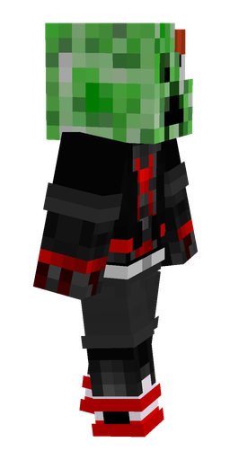 Black skin: body, right side render