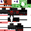 Black skin: raw texture render