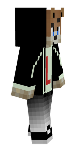 Black skin: body, right side render