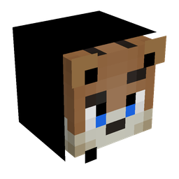 Black skin: head render