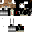 Black skin: raw texture render
