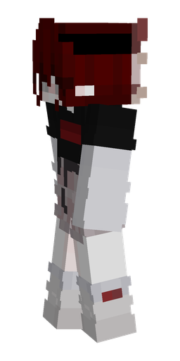 Black skin: body, left side render