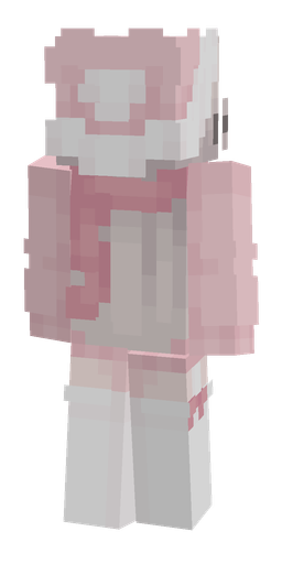 Pink skin: body, back render