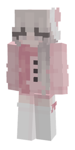 Pink skin: body, front render