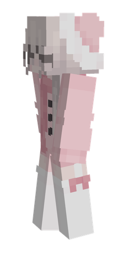 Pink skin: body, left side render